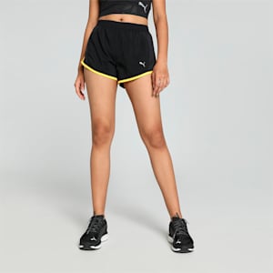 Run Fav Velocity 3" Women's Running Shorts, PUMA Black-w Sunstream, extralarge-IND
